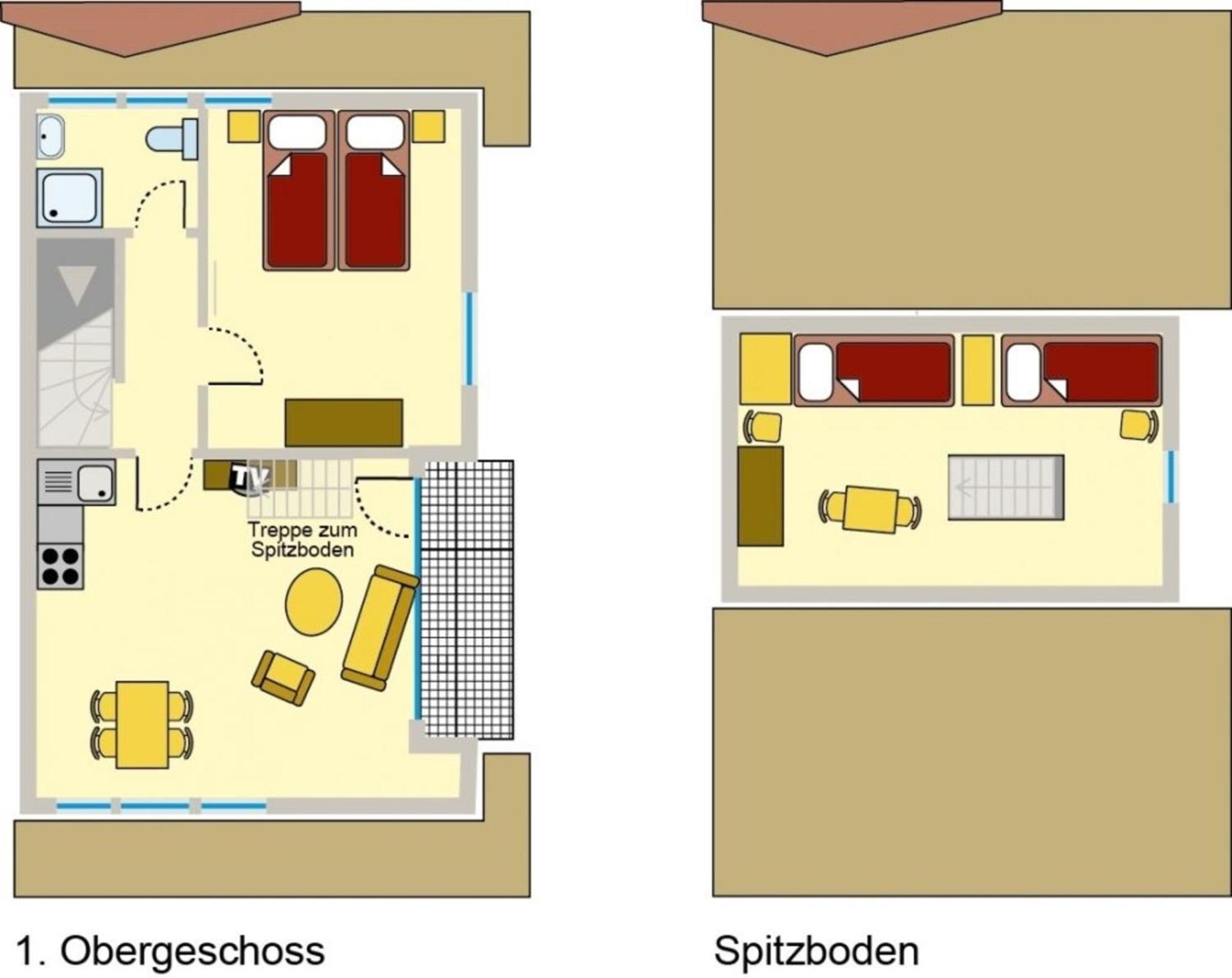 Ferienwohnung Nr 02 Og Spitzboden Born Εξωτερικό φωτογραφία